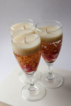 Funkelnde Liebe Kerze