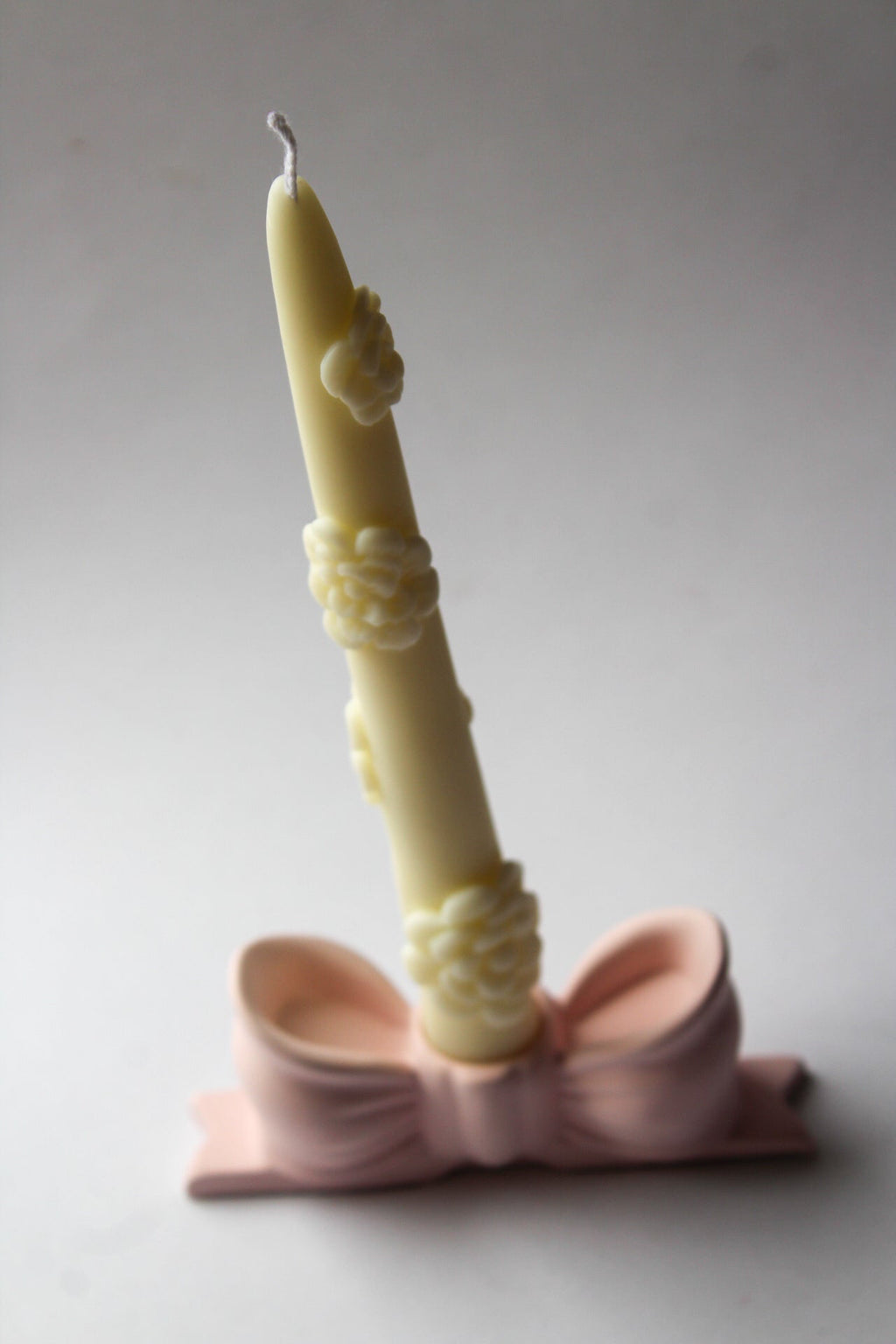 Schleifen Kerzenständer Set