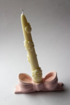 Schleifen Kerzenständer Set