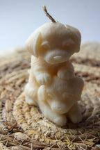 Labbi Welpen Kerze