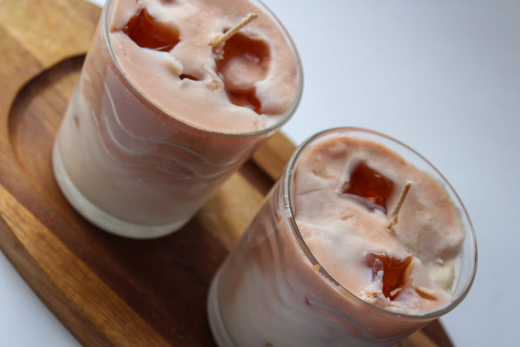 Iced Latte Kerze