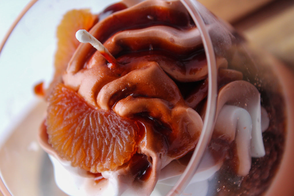 Schoko Mandarinen Dessert