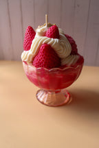 Erdbeer Eisbecher