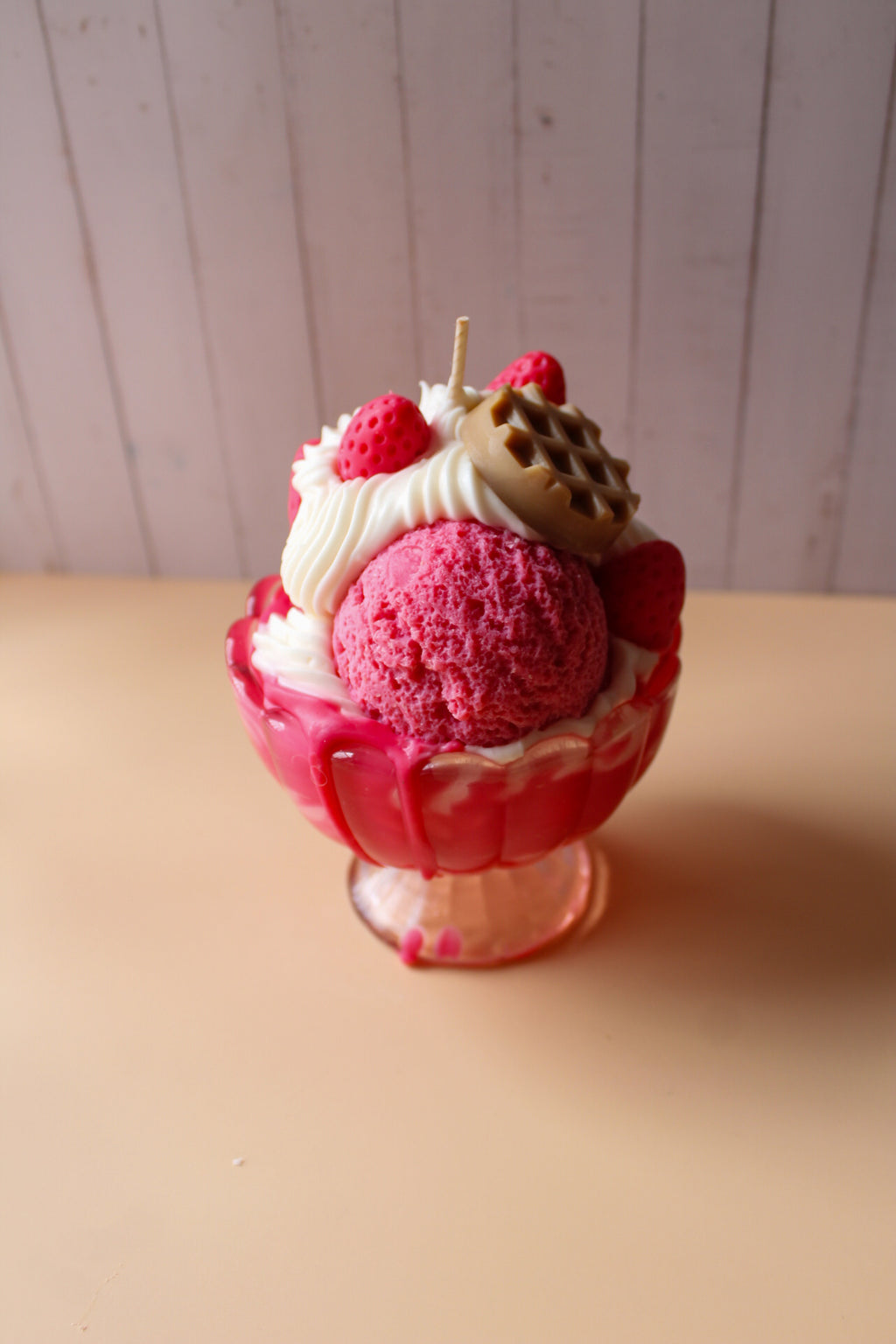 Erdbeer Eisbecher