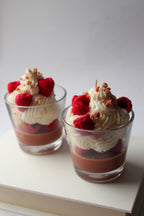 Himbeer Schoko Traum Kerze