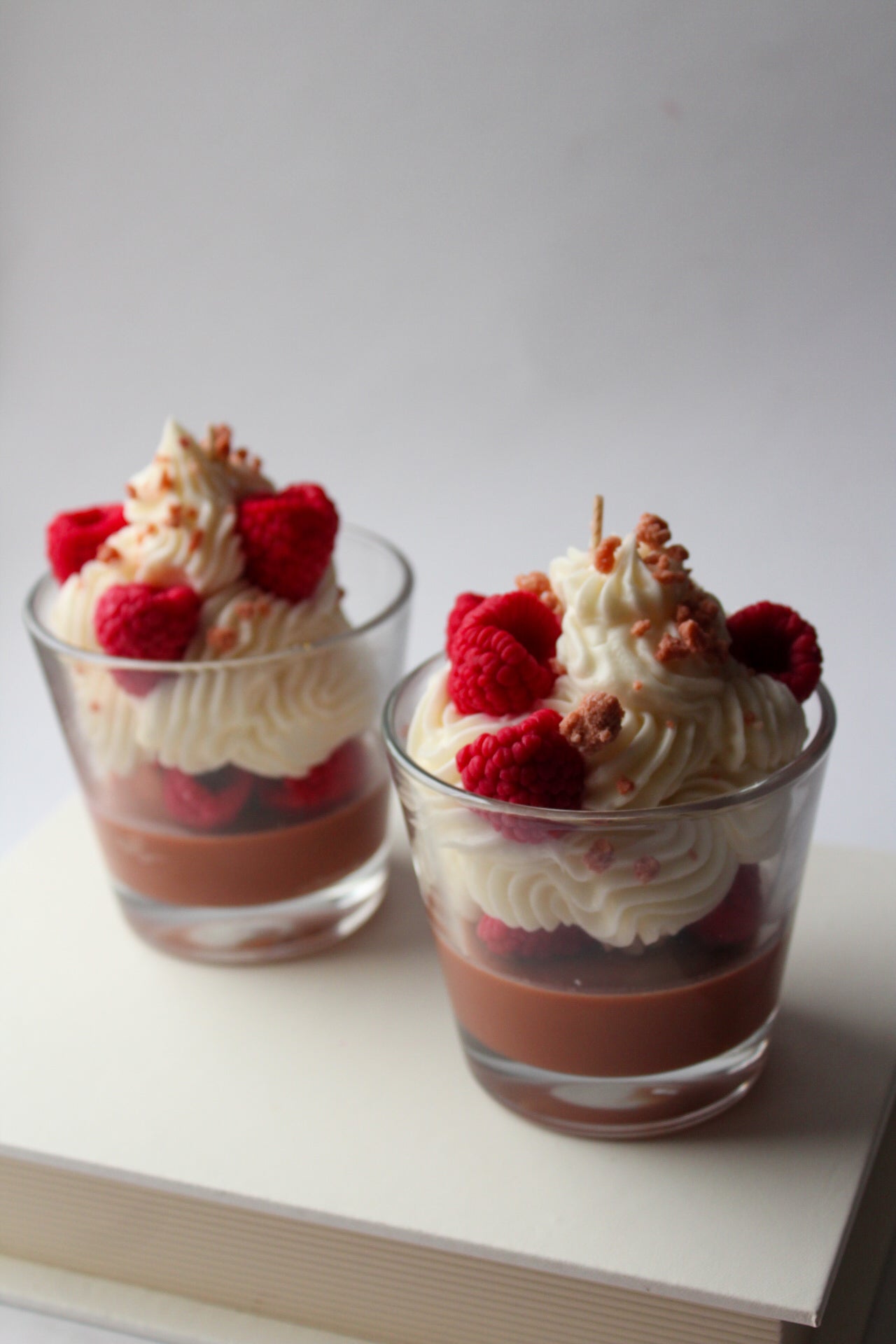 Himbeer Schoko Traum Kerze