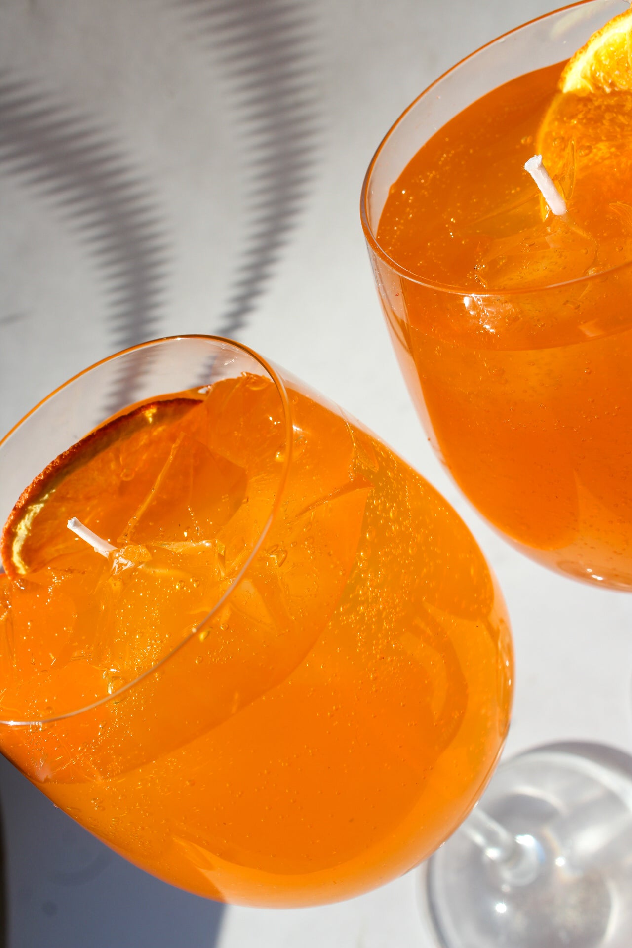 Aperol Kerze
